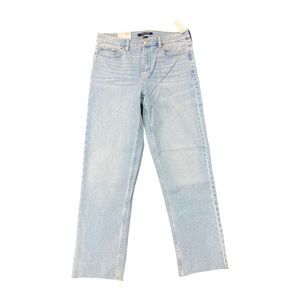 Calvin Klein Women's Vintage High Rise Soft Stretch Straight Leg Jeans - Lapis